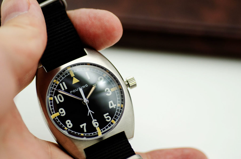 Pouying royalbar military watch